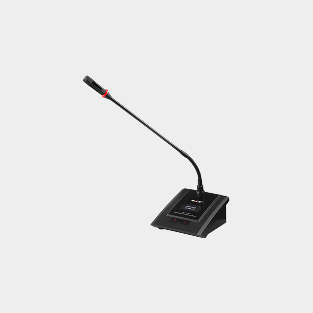 Video type wired conference control system unit