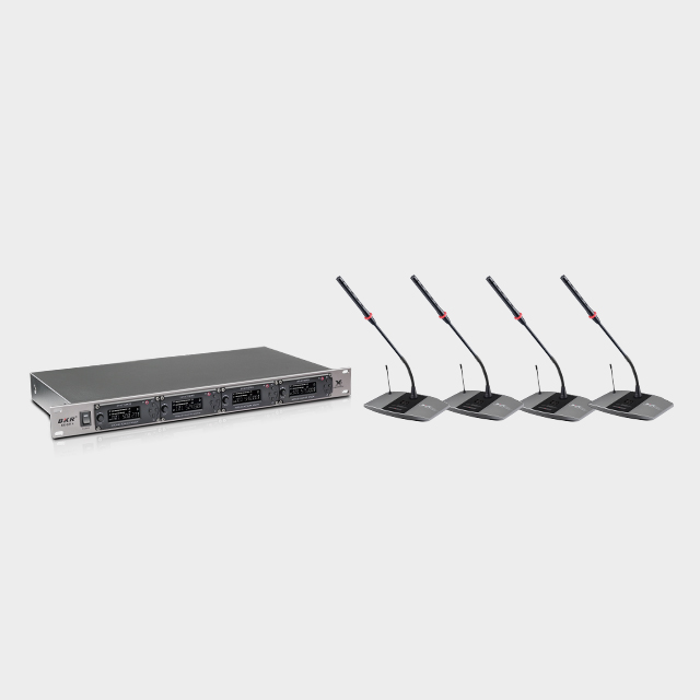 4 Channel Wireless Microphone System